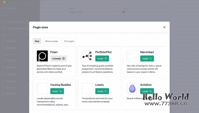ChatGPT 发布重磅更新,插件系统即将上线!